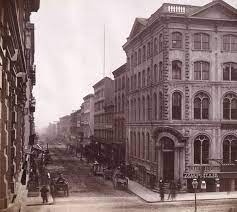 115 Sacramento Street East From Montgomery St San Francisco San Francisco Earthquake San Francisco Bay Area Places In California
