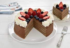 Tort De Clatite Cu Ciocolata Reteta Video Recipe Chocolate Crepes Cake Dessert Recipes