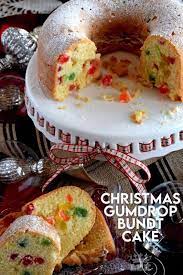Made it this afternoon, brought it to share at work. Christmas Gumdrop Bundt Cake Lord Byron S Kitchen