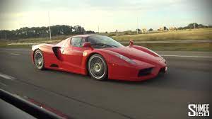 This is what happens when the car in question is a piece of living history. Decatted Ferrari Enzo Cold Start Flybys Huge Revs And Convoy Driving Youtube