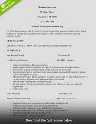 How To Build A Great Dental Assistant Resume Examples Included
