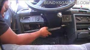The main fuel pump relay is behind the fuse panel on the drivers side. Honda Acura No Start Main Relay Fuel Pump Relay Replacement Bundys Garage Youtube