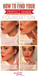 Kouturekiss How To Find Your Perfect Shade Of Foundation Edit Jpg 600 1 200 Pixels Makeup Tips Foundation Tips Makeup Shades