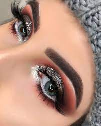 Eyes Open To My Last Look Details Benefitcanada Brow Pencil 5 I Used The Brow Contour To Define Highlight Glitter Eye Makeup Flawless Makeup Eye Makeup