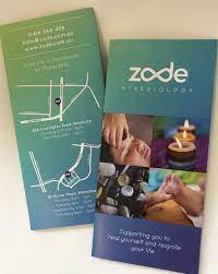 New Brochures For Zode Kinesiology Celebrating The Opening Of Our Clinic In Randwick Kinesiology Clinic Supportive