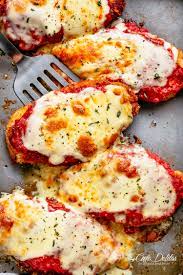 Easy oven baked chicken parmesan. The Best Crispy Chicken Parmesan Cafe Delites