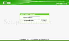 Find zte router passwords and usernames using this router password list for zte routers. How To Login To The Zte Zxhn H108n