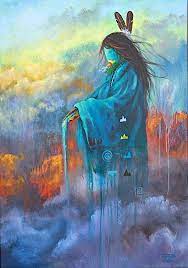 David K John Little Bird At Loretto Native Art Native American Art American Indian Art