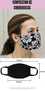 Cubreboca O Mascarilla Patrones Diy Face Mask Diy Mask Diy Face