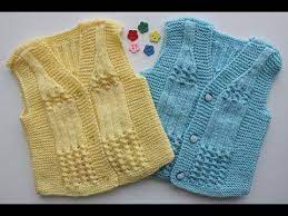 2 Sisle Yapilan Kolay Yeni Dogan Yelegi Kolay Bebek Yelekleri Youtube Bebek Yelek Yelek Baby Knitting Patterns