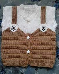 En Muhtesem Iki Renkli Orgu Modelleri Baby Knitting Patterns Bebek Yelek Erkek Bebek