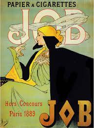 French Vintage Poster Job Paris 1889 House Home Art Decor Interior Design 799i Vintage Advertising Posters Vintage Advertisements Art Nouveau Poster