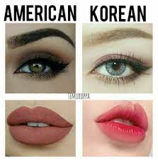 American Vs Korean Makeup Styles American Makeup Korean Makeup Korean Eye Makeup