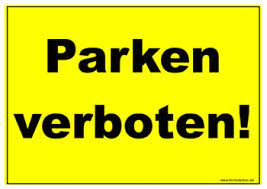 Parkverbotsschilder haben einen diagonalen roten strich, halteverbotsschilder (beinhalten gleichzeitig auch parkverbot) haben das rote kreuz in. Schild Parken Verboten Pdf Vorlage Zum Ausdrucken