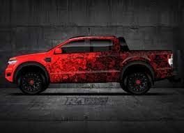 Ra Background Fill 1 Skulls Car Paint Jobs Truck Wraps Graphics Ford Ranger Wildtrak