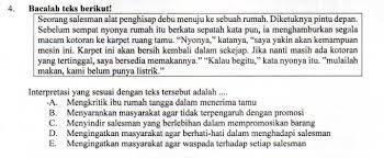 Kategori lain karena ia mengatakan bahwa peran si pembuat film dalam menentukan interpretasi. Contoh Interpretasi Teks Anekdot Zuhri Indonesia
