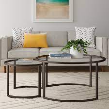 Consider shape when choosing a new coffee table. Furniture High Gloss Coffee Table Nested Of Tables Glass Furniture Stroage Living Room Mdf Home Furniture Diy Goldenvillainn Com