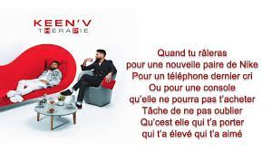 A l'occasion de son anniversaire, keen'v a pris le temps de nous fredonner les airs qui ont marqué sa vie. Keen V Maman Officiel Video Lyrics Youtube