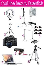 Beginning Youtube Essential Gear Leah Wachna Youtube Channel Ideas Youtube Setup Youtube Hacks