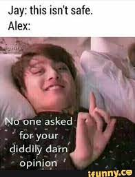 Jay This Isn T Safe Alex Ifunny Creepypasta Funny Funny Memes Friday Quotes Funny