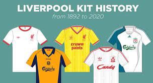 Be sure to show off your pride as these two iconic names join forces for a strip that is set to go down in history. The History Of Liverpool Fc S Away And Third Kit From 1892 To Present Day Liverpool Fc This Is Anfield