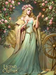 Rosaldi Sleeping Beauty Reg Svetlana Tigai On Artstation At Https Www Artstation Com Artwork E009bx Fantasy Paintings Fantasy Princess Princess Art