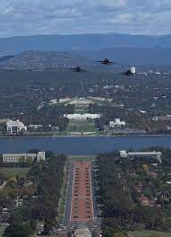Anzac Day Canberra Australia F A 18 Flypast New South Wales Australia Travel Canberra Australia
