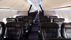 On all 738 flights (outside of micronesia) united airlines offers internet service. Business Class Benefits