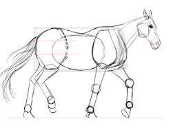 Comment dessiner un cheval (1/2). Comment Dessiner Un Cheval Etape Par Etape Dessindigo