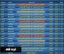 تردد القنوات الناقله للبطوله العربيه 2017 لكره القدم على نايل سات ترددات القنوات الناقلة للبطولة العربية للاندية 2017 على نايل سات جميع القنوا Weather Screenshot