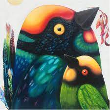 Shelter Oil Painting By Greta Laundy Ready To Hang 91x91x3 5cm Paintings For Sale Bluethumb Online Art Gallery Sale Artwork Artwork Art