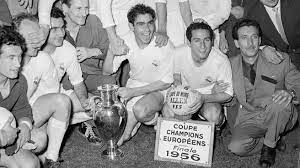 Real Madrid 4 3 Over Stade De Reims And Win The European Cup On This Day June 13 1956 Real Madrid Real Madrid Win Real Madrid Champions League