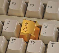 Final Frame The Gold 4 Replacement Key Keyboard Gold Everything Computer Keyboard