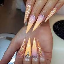 You'll need to follow the tutorial closely to get the right shape as it can be a bit tricky. 50 Catchy And Appealing Cute Nails For Fun Loving Women In 2020