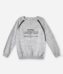 Karl lagerfeld stripe sleeve detail crewneck pullover. Karl Lagerfeld Jumper Karl Lagerfeld Collections By Karl Lagerfeld Karl Com