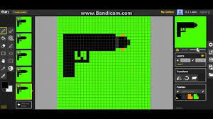 How To Make A Shooting Gun In Piskel Youtube Piskel allows you to create sprites easily and seamlessly and preview them so that you can export them and use them as animated gifs.
