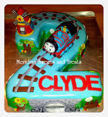 Thomas The Train Cake For A Two Year Old By Meridian Sweets And Treats Https Www Fac Train Theme Birthday Party Trains Birthday Party Boy Birthday Parties