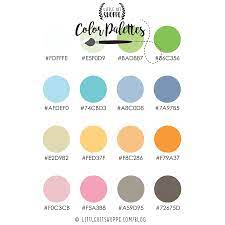Cute Color Palettes Color Palette 3 From Little Bit Shoppe Blog Color Palette Color Spring Color Palette