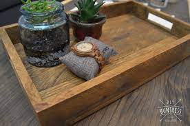 Diy coffee table with truss sides. Diy Pallet Wood Serving Tray Diy Huntress
