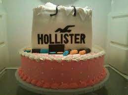 Hollister Bag All Edible Cake Desserts Wedding Cakes