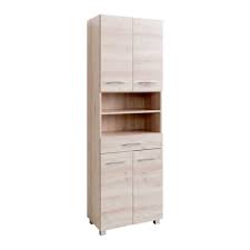 Schrank highboard hochschrank regal landhaus vintage kommode bad 05.012.02. Badezimmer Hochschrank Matanzas In Buche 60 Cm Pharao24 De