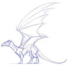 Sketch Of Levitas Finishing Up The Last Of The Hmd Dragons Any Others In The Fi Dragondrawings Dragon Sketch Creature Drawings Dragon Art