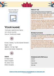 Biodata Format For Marriage 15 Templates 7 Samples