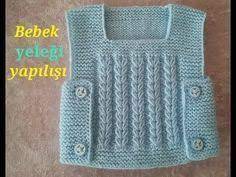 Youtube Baby Knitting Patterns Bebek Yelek Bebek