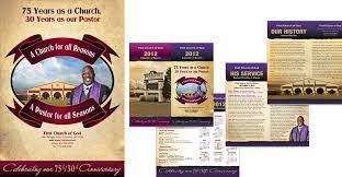 Church Anniversary Program Cover Design Printable Program Templates Printable Programs Wedding Program Template Free