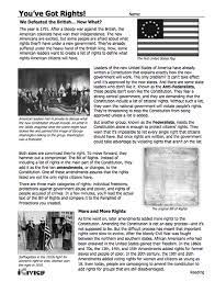 The answer key for tenses exercise which is a dialogue. You Ve Got Rights Icivics Social Studies Education Social Studies Elementary Social Studies Class