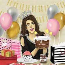 اجمل صور اعياد الميلاد 2018 تورتة عيد ميلاد فيس بوك عيد ميلاد سعيد صور خلفيات Hd تحميل مجاني خلفيات عيد مي Sarra Art Happy Birthday Drawings Birthday Cartoon