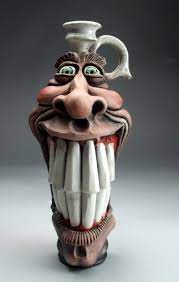 Mitchell Grafton This Should Really Be Under Cool Stuff For A House But Halloween Seemed More Fitting Description From Pottery Sculpture Pottery Art Pottery