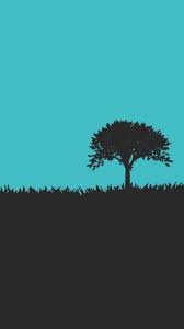 Minimal Tree Grass Wallpaper Minimal Wallpaper Hd Nature Wallpapers Minimalist Wallpaper