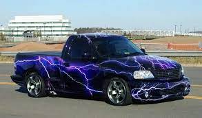 Ford Lightning Paint Job Ford Lightning Truck Paint Jobs Ford Pickup